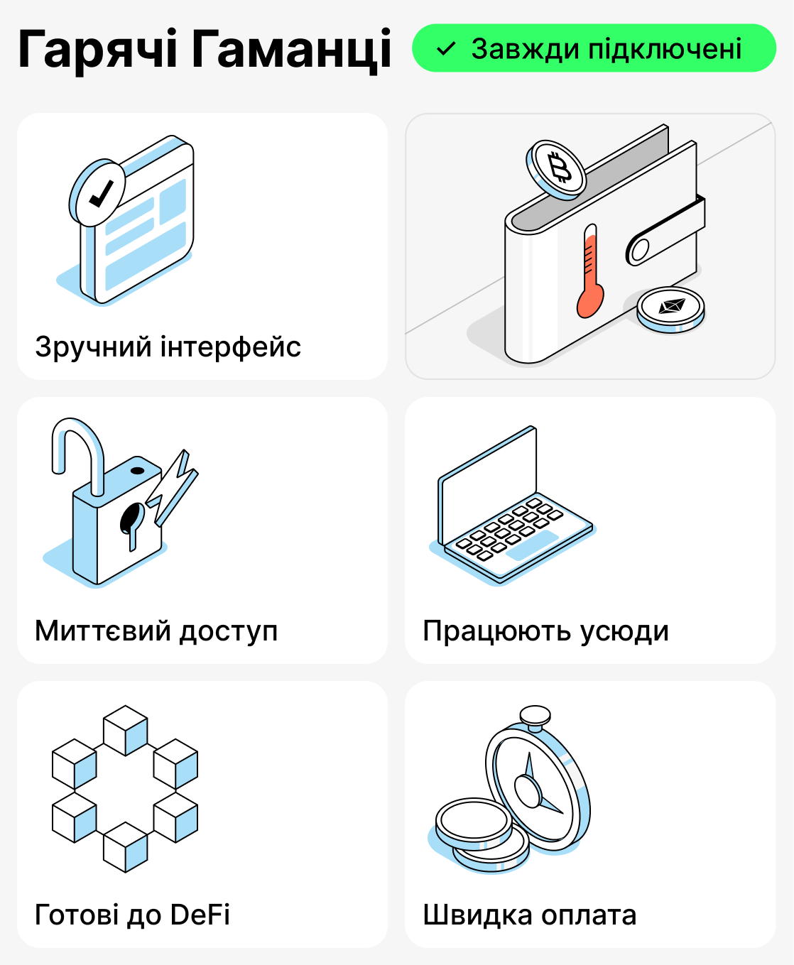 Що таке гарячі криптогаманці?