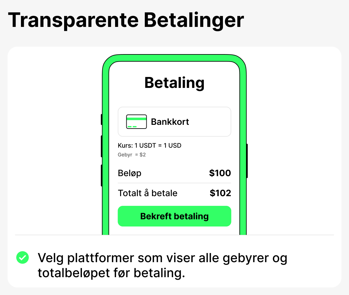 Hvorfor åpenhet i betalinger er viktig