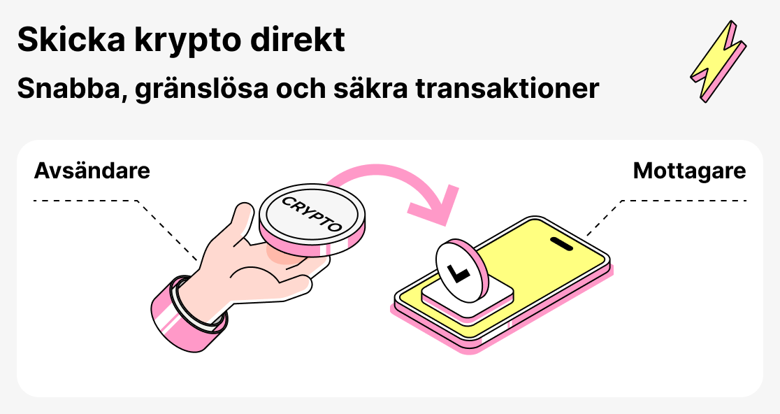 Vart ska man överföra kryptovaluta
