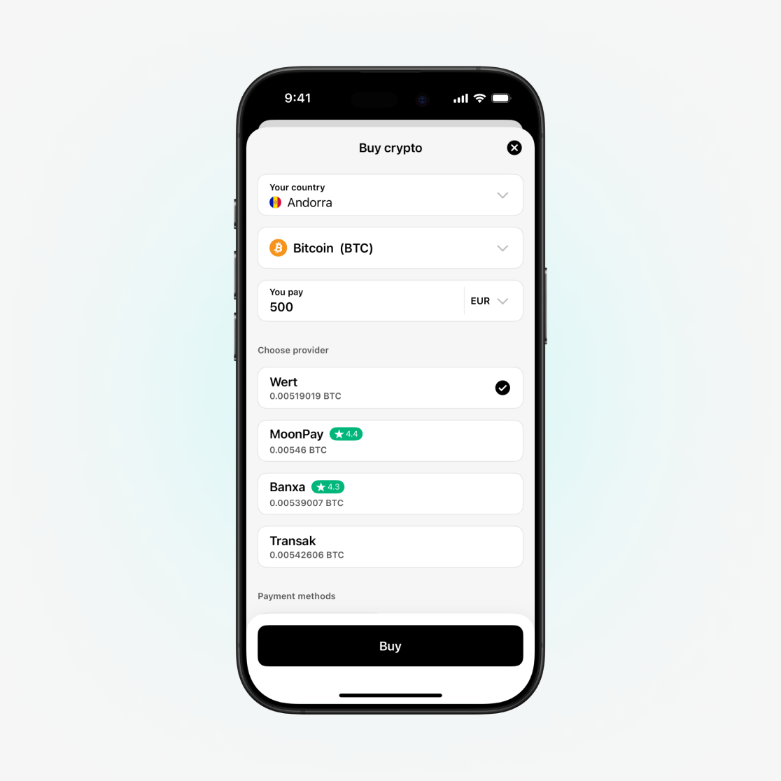 Liste des services pour acheter des cryptomonnaies