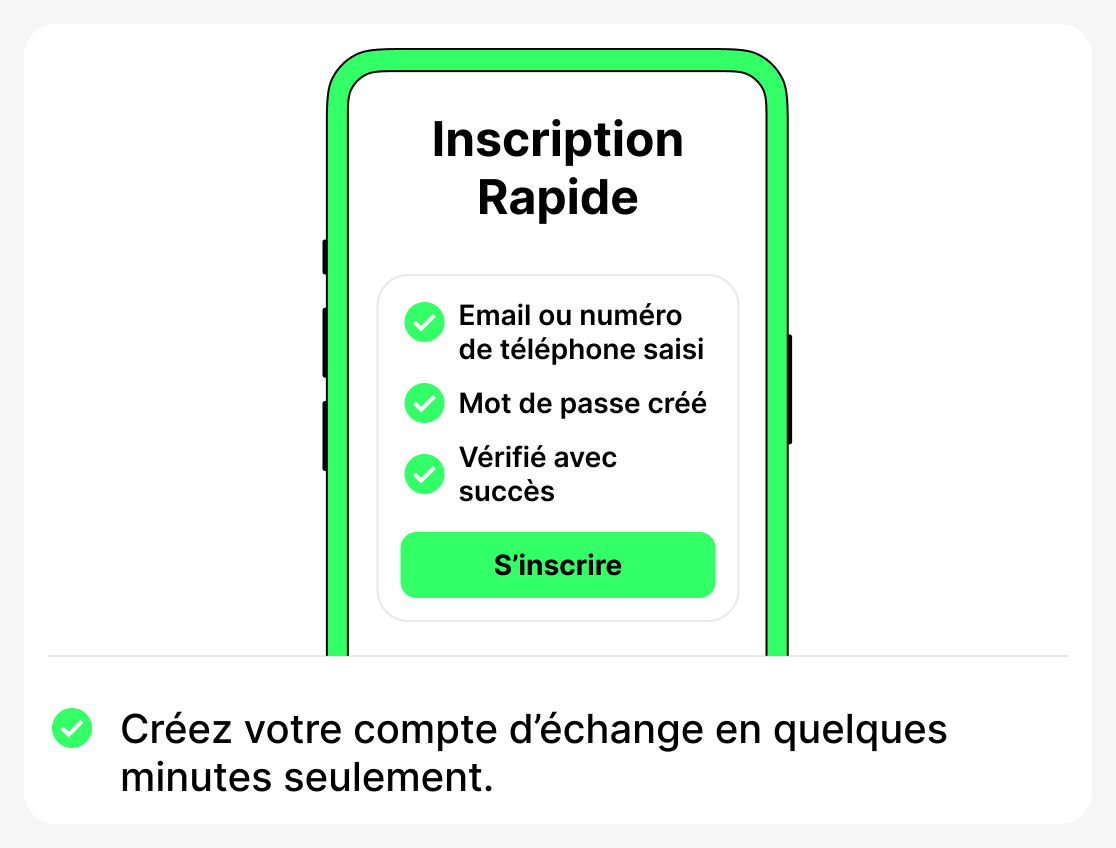 Comment s'inscrire sur la plateforme d'échange