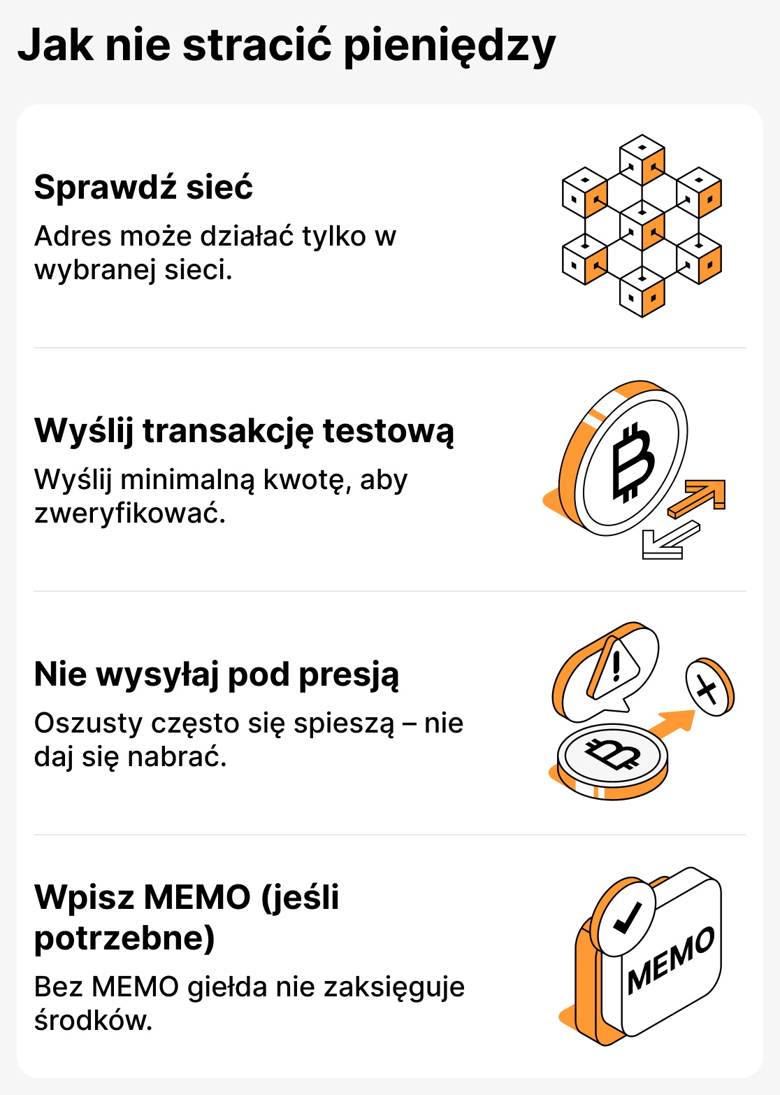 Jak uniknąć utraty środków podczas przesyłania kryptowalut